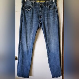 Lee Men's Blue Straight Jeans